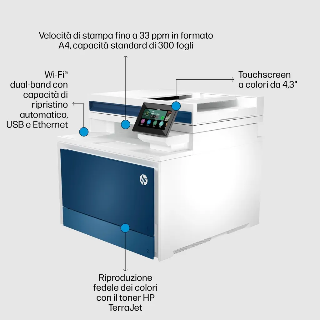 HP COL LJ PRO MFP FAX 4302FDW 33P ET/W ADF SCAN FR - immagine 14