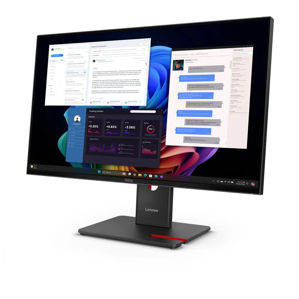 TS THINKVISION T27UD-40 27P IPS/UHD/HDMI,DP,USB-C - immagine 2