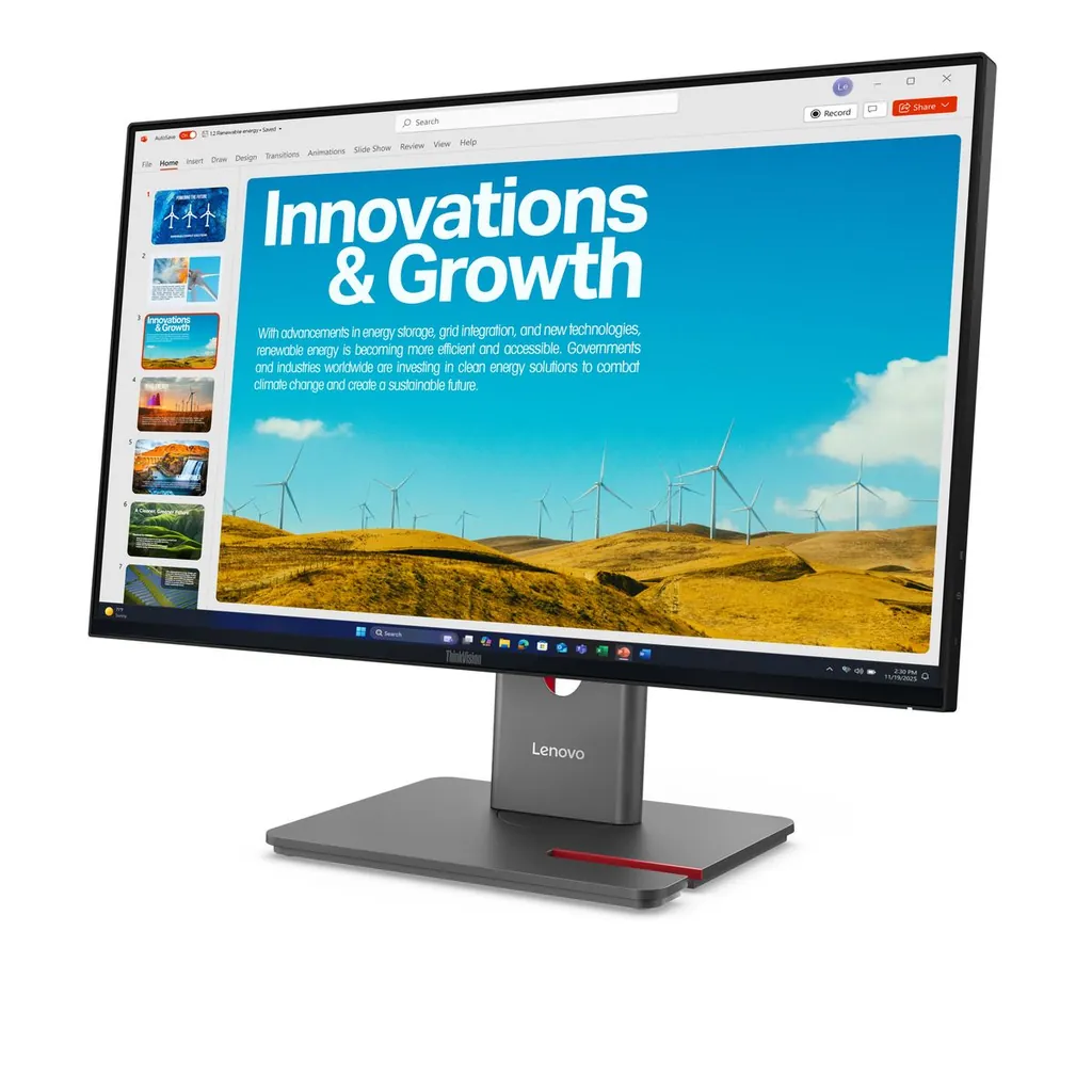 TS THINKVISION P24QD-40 23.8QHD IPS/HDMI,DP,USB-C - immagine 2