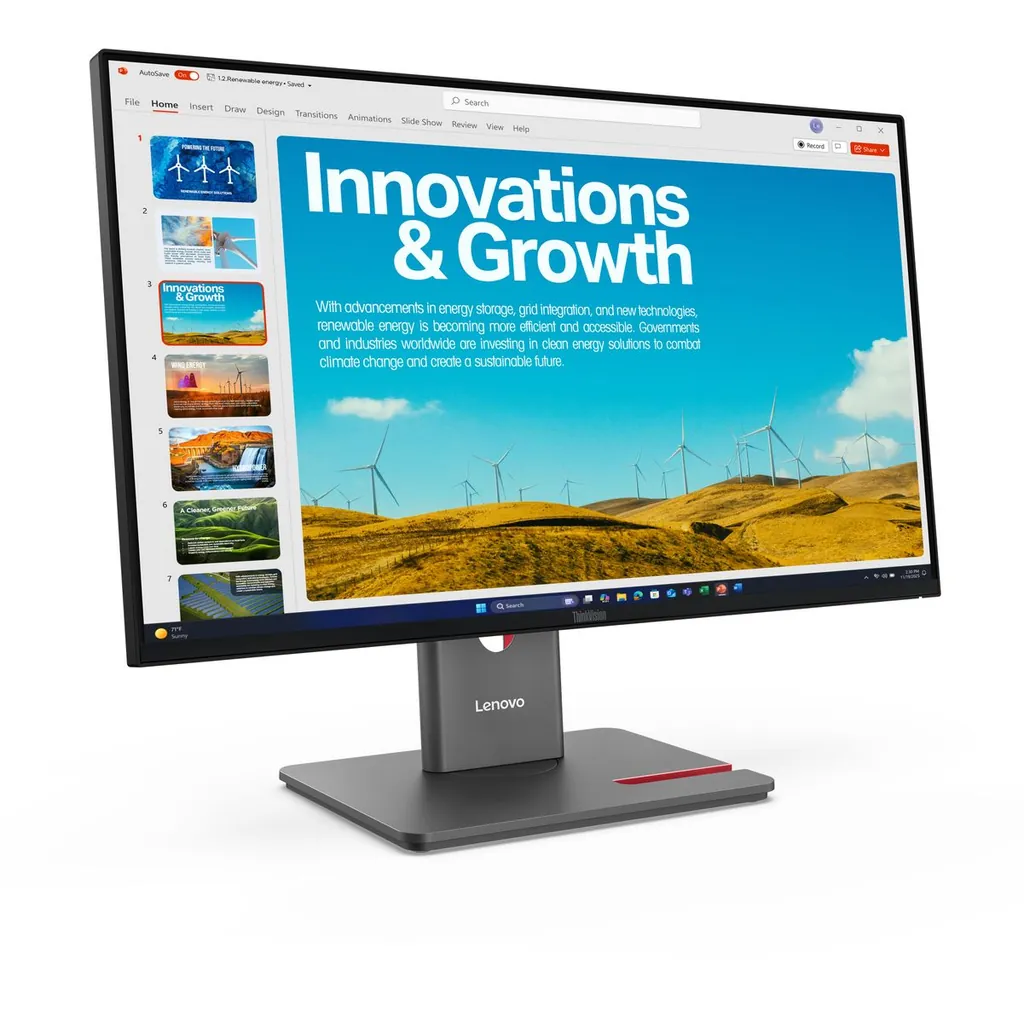 TS THINKVISION P24QD-40 23.8QHD IPS/HDMI,DP,USB-C - immagine 3