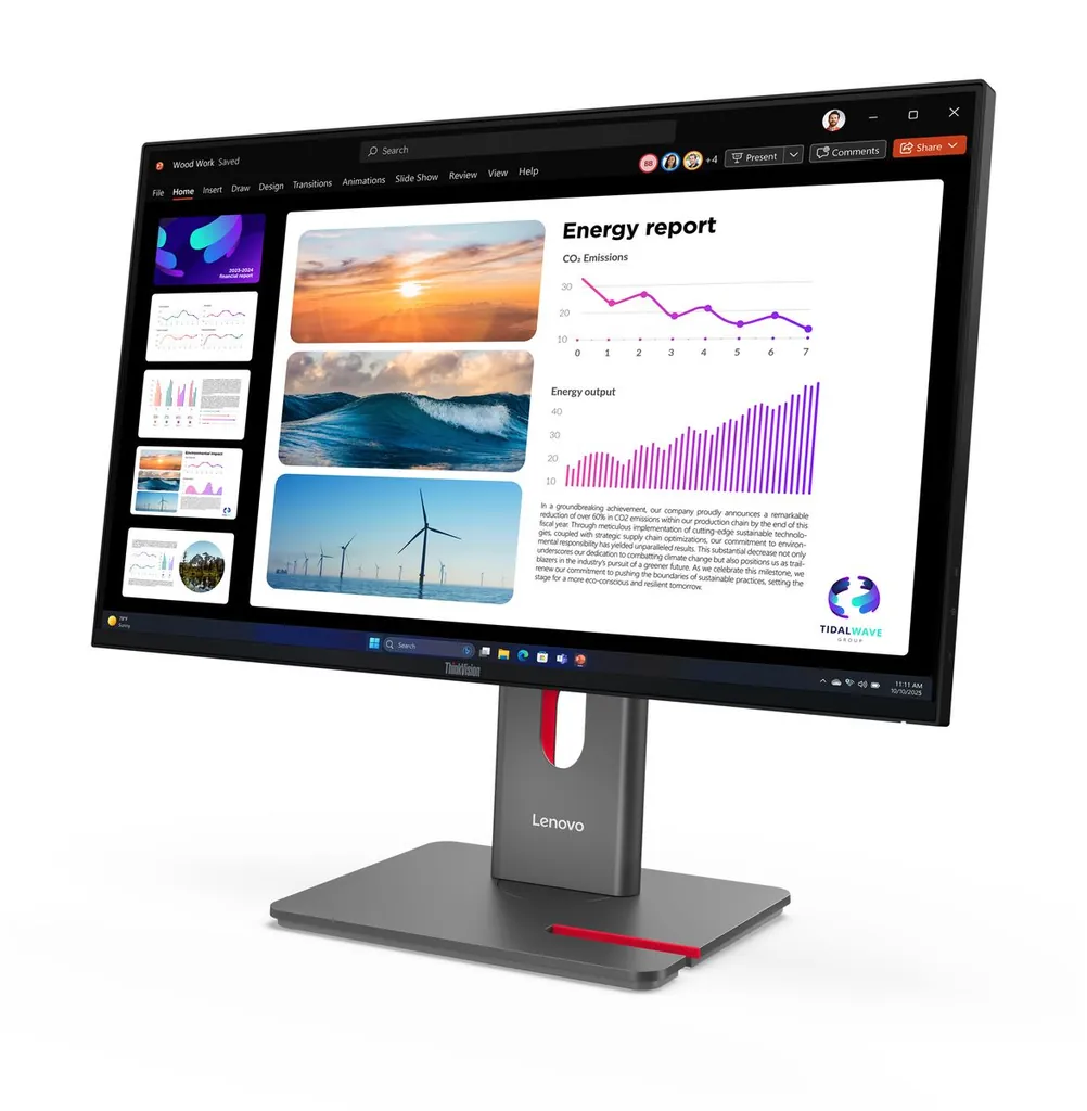 TS THINKVISION P24Q-40 23.8QHD IPS/QHD/HDMI,DP,US - immagine 3