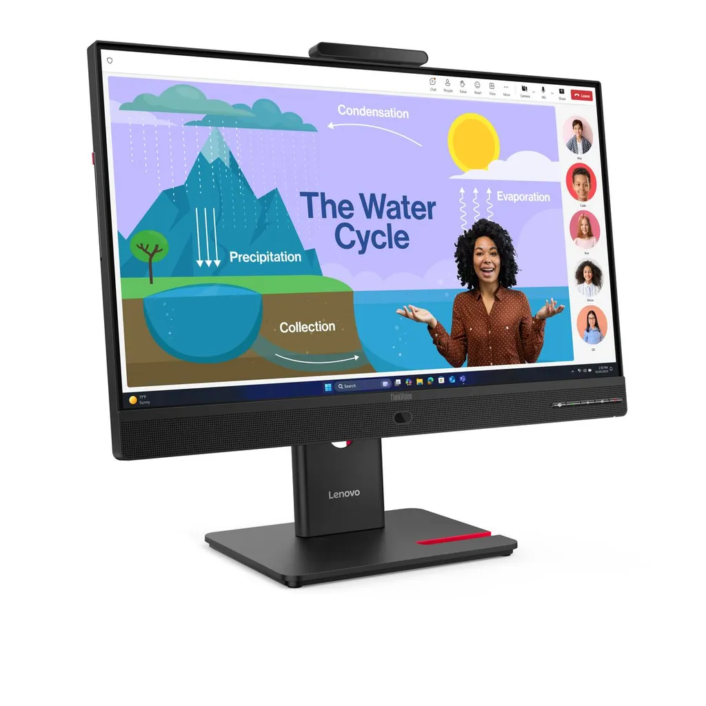 TS THINKVISION T24D-4V 23.8FHD IPS,USB-C WCAM+SPEA - immagine 3