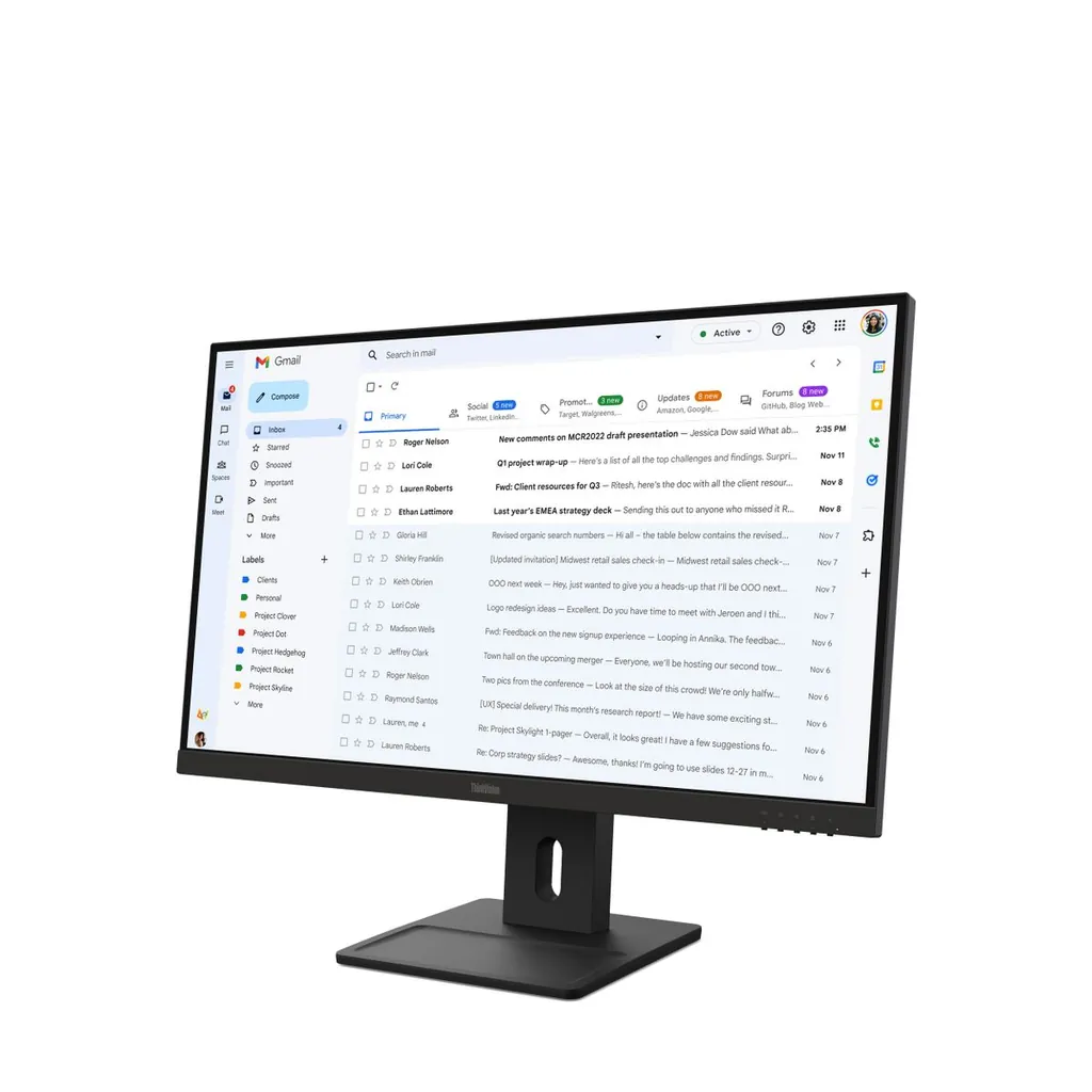 TS THINKVISION E27-40 27 FHD IPS/FHD/VGA,HDMI,DP/ - immagine 3