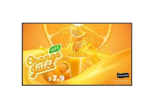 65 LED ADS, 3840X2160, 16:9, 500 NIT, 1200:1,