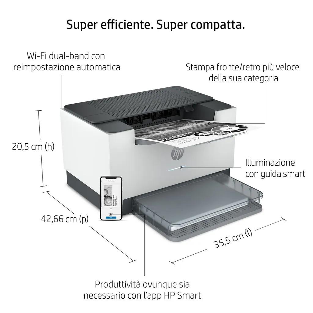 HP LASERJET M209DW 29PPM ETH WIFI F/R 1YR - immagine 40