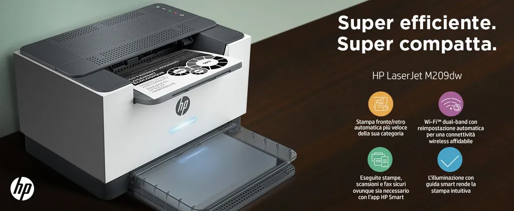 HP LASERJET M209DW 29PPM ETH WIFI F/R 1YR - immagine 52