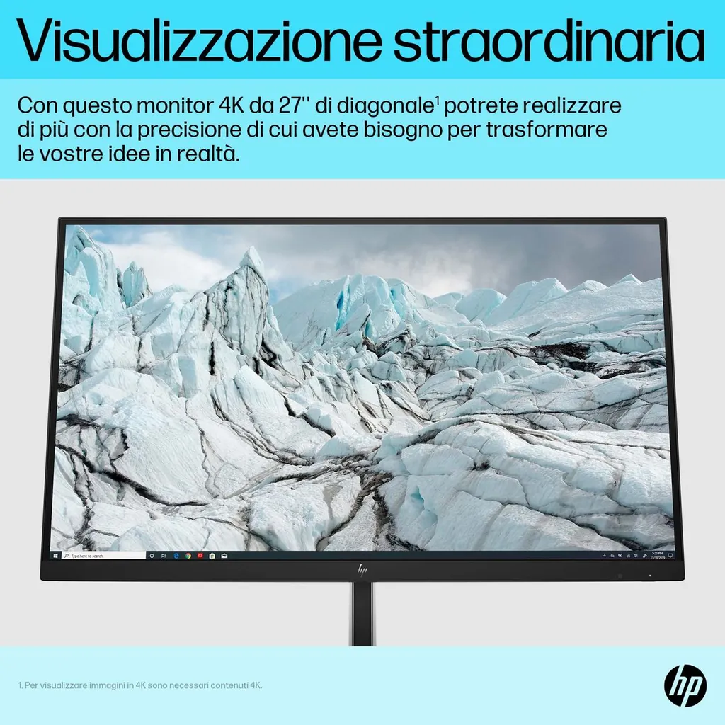 HP E27K G5 USB-C 4K 27 3840X2160 3YWOFF - immagine 14