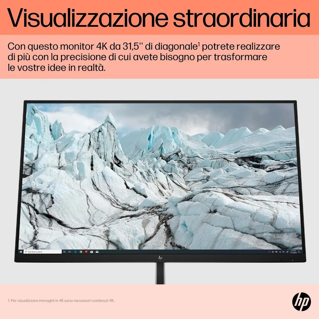 HP E32K G5 USB-C 4K 32 3840X2160 3YWOFF - immagine 7