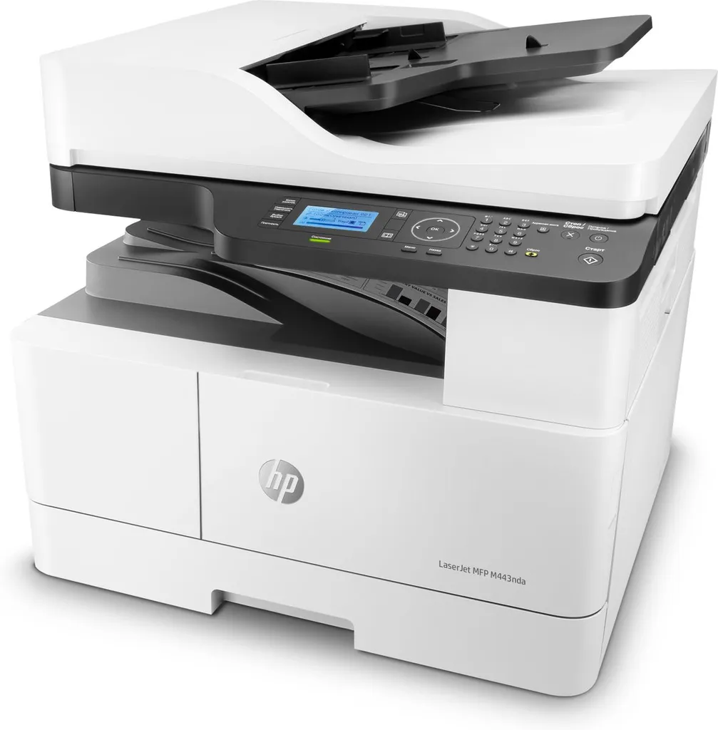 HP LJ MFP M443NDA A3 ADF 24PPM ETH USB F/R 1YW - immagine 2