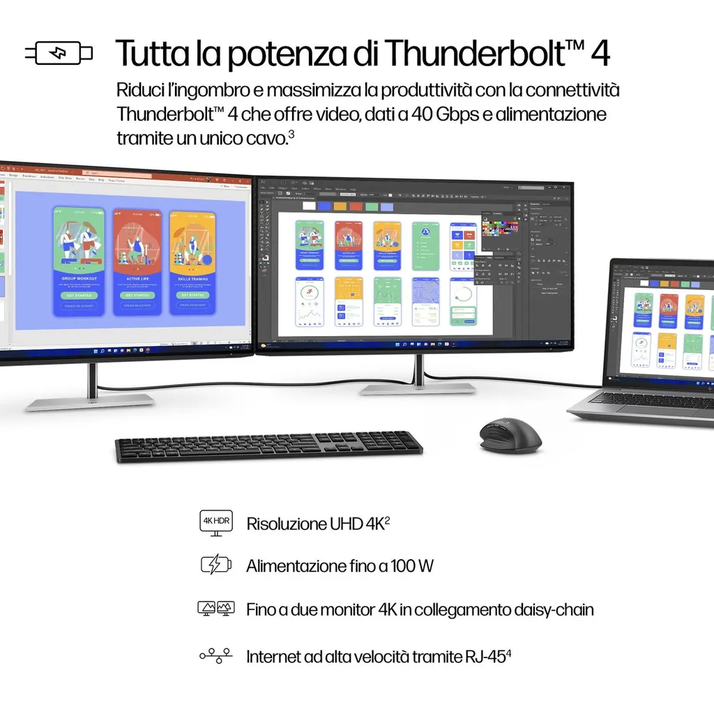 HP S7 PRO 732PK 31.5 4K UHD 3840X2160 3YWOFF - immagine 16
