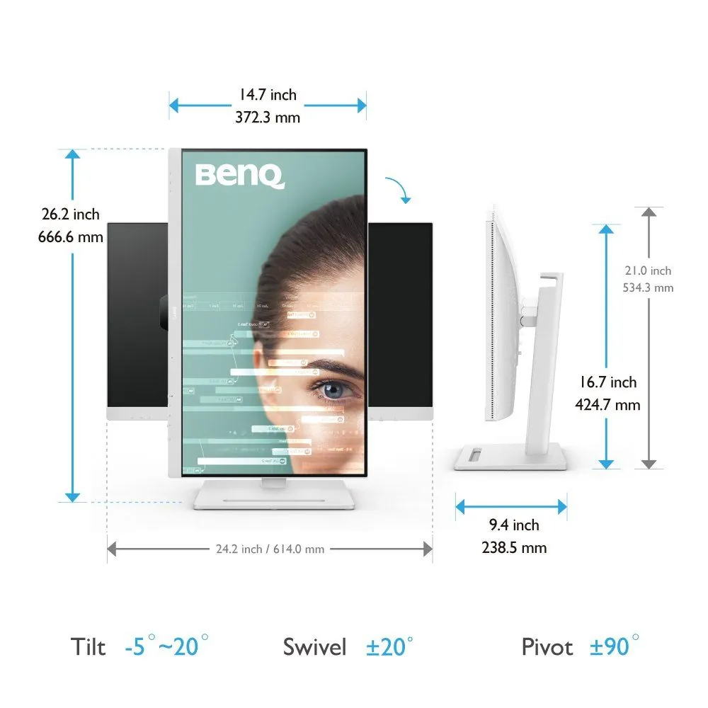 27 IPS, QHD 2560X1440 USB-C 65W DP HDMI - immagine 4