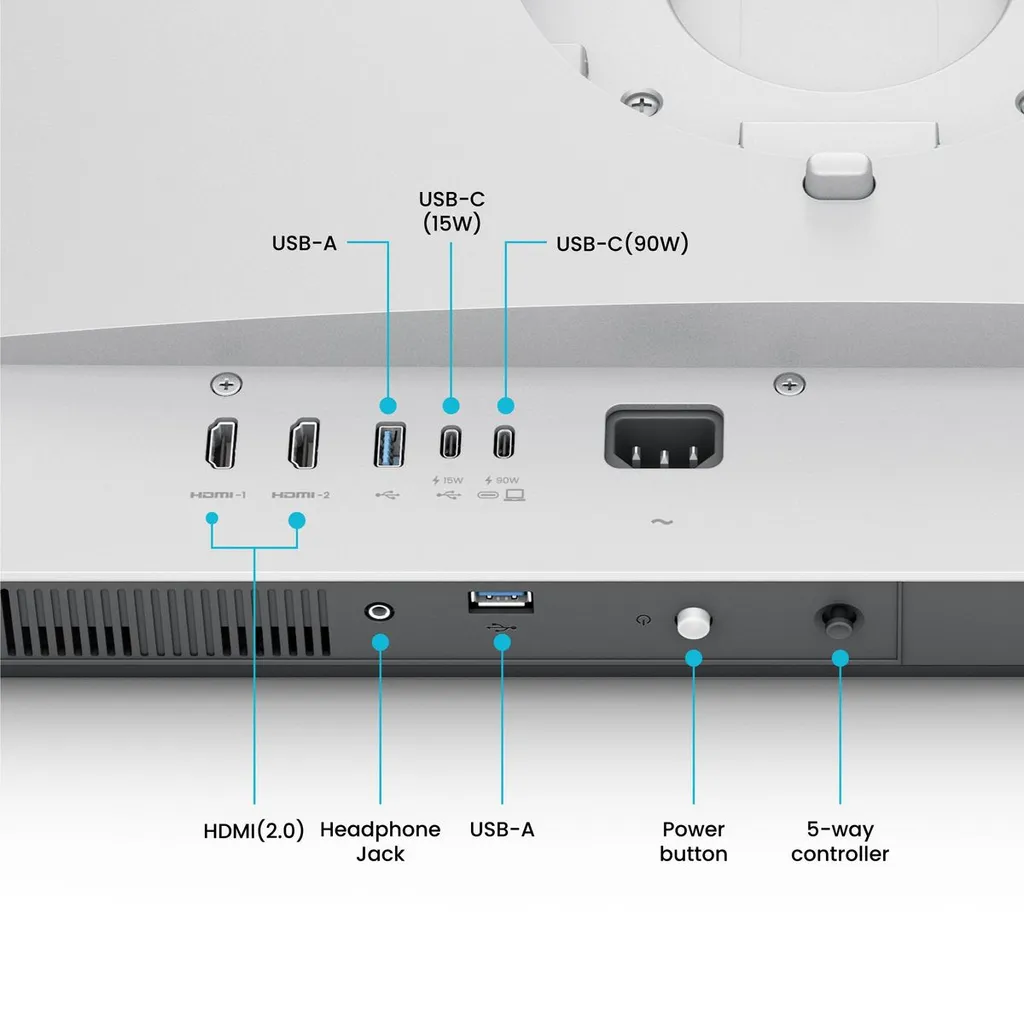 32 IPS, 4K 3840X2160 USB-C 1.5M, HDMI1.8 X1 - immagine 3