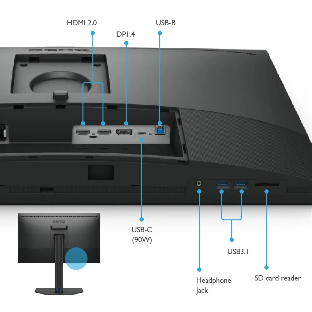 27 W, 16:9, 2560X144 photoVue photographer monitor - immagine 6