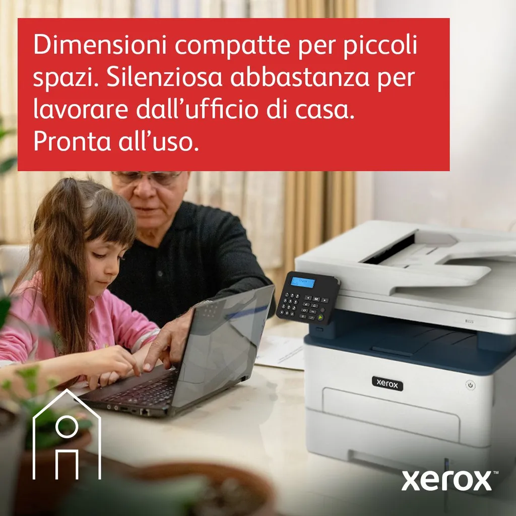 XEROX B225 A4 34 PPM COPIA/STAMPA/SCANSIONE - immagine 10