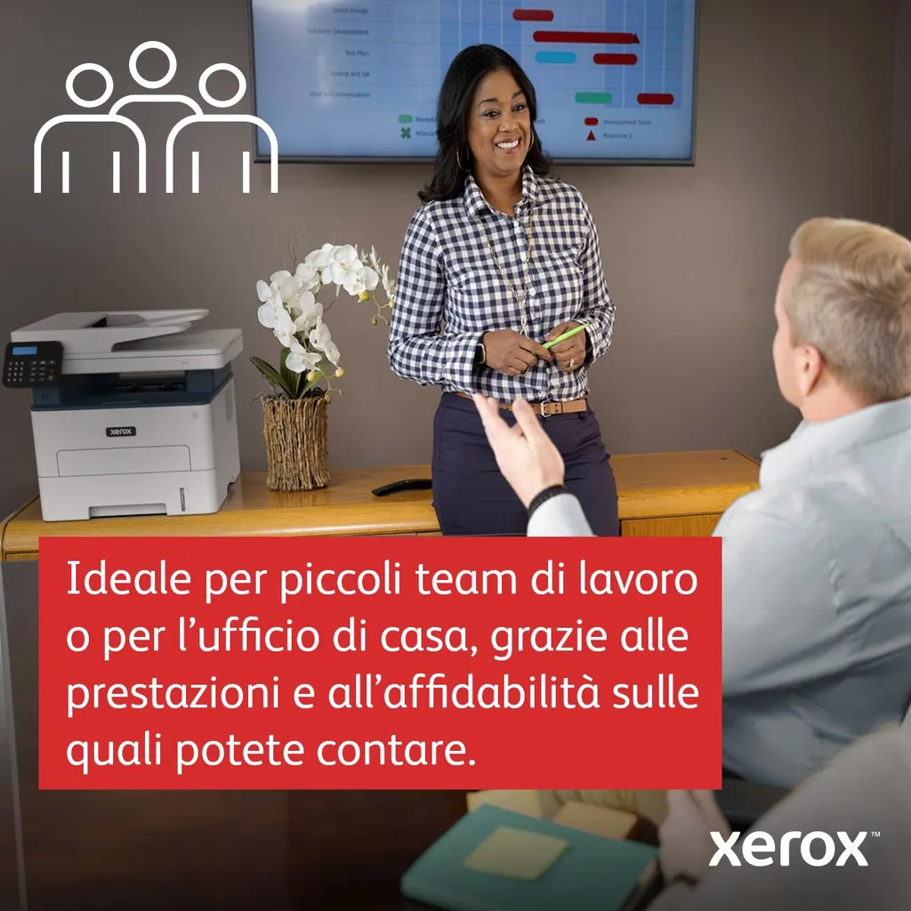 XEROX B225 A4 34 PPM COPIA/STAMPA/SCANSIONE - immagine 9