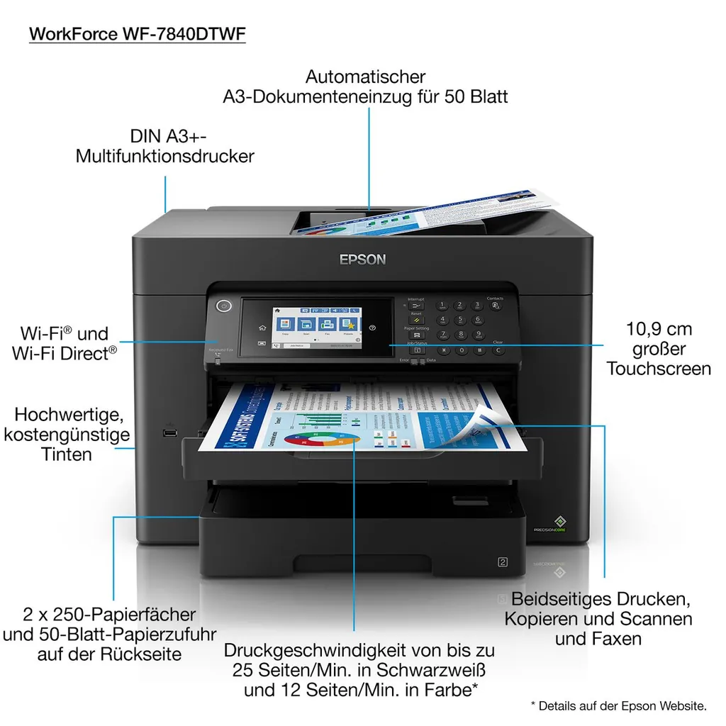 WORKFORCE WF-7840DTWF - immagine 4