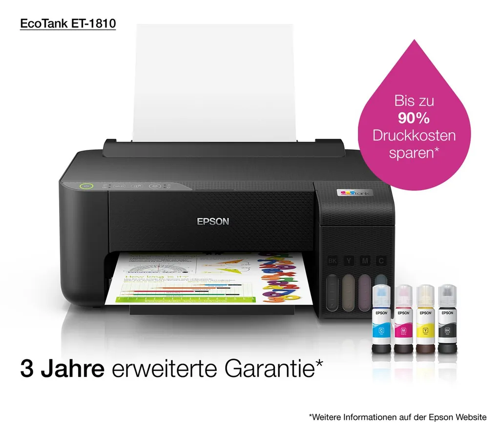 STAMPANTE INKJET - ET-1810 A4 - A COLORI - immagine 26