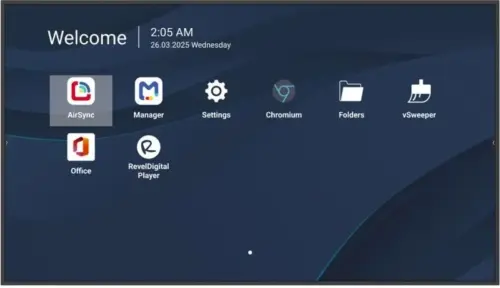 55  LED , 3840X2160, 500 NITS, ANDROID 14