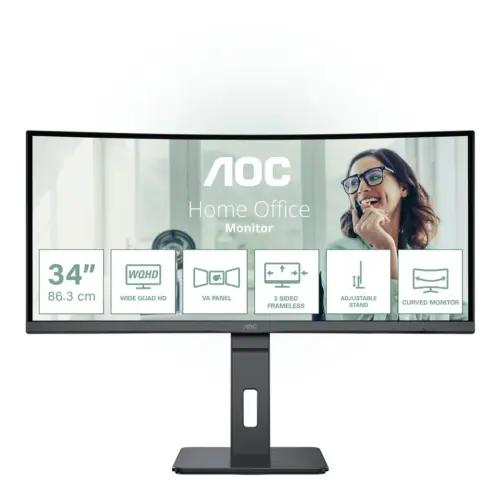 34 WLED 3440X1440 21:9 100HZ HDMI/DP/HUB USB
