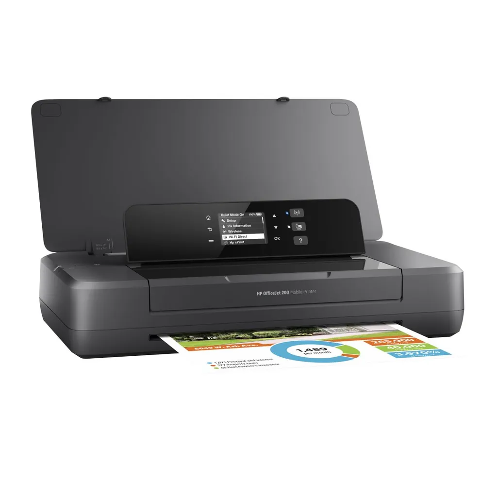 HP OJ 200 MOBILE 9/6PPM WIFI USB 1YW - immagine 13