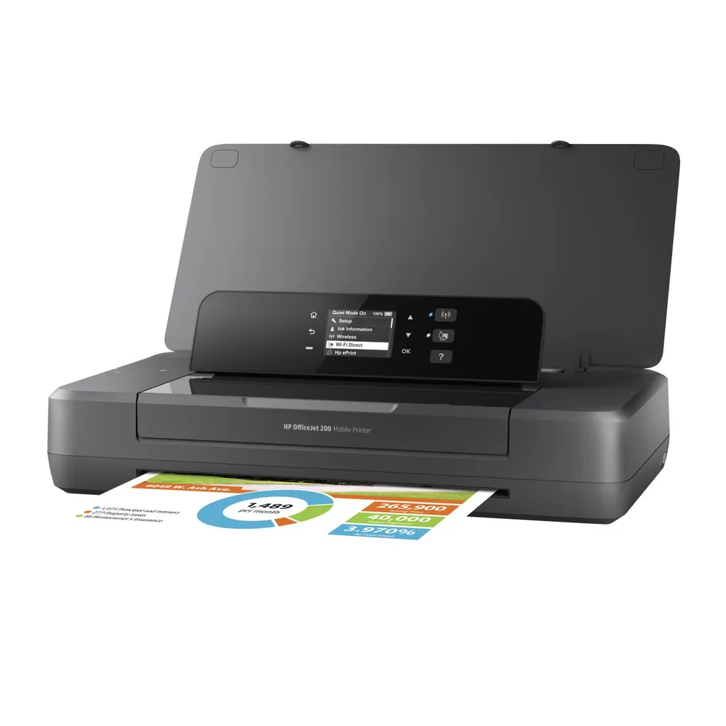 HP OJ 200 MOBILE 9/6PPM WIFI USB 1YW - immagine 9