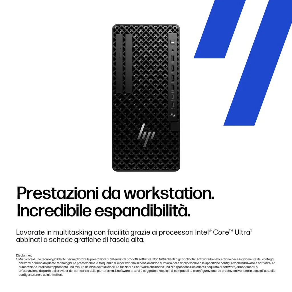 Z1 TWR G1I ULTRA 7 265 32GB/1TB RTX A1000 W11P 3YW - immagine 5