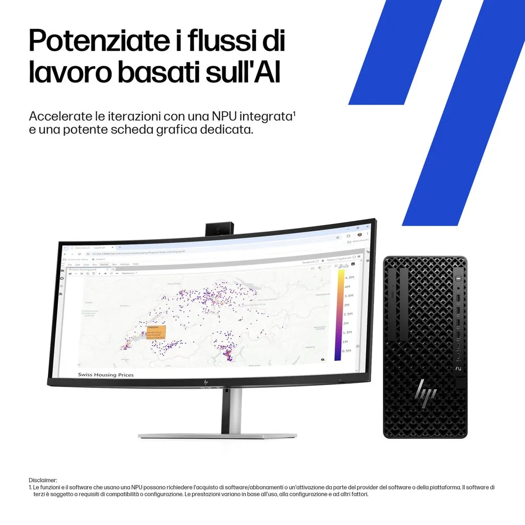 Z1 TWR G1I ULTRA 7 265 32GB/1TB RTX A1000 W11P 3YW - immagine 7