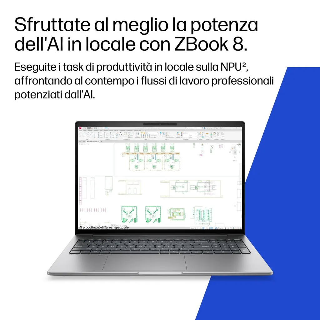 ZBOOK 8 14G2I ULTRA7 366H 48/1 RTX500 W11P 3YOFF - immagine 8