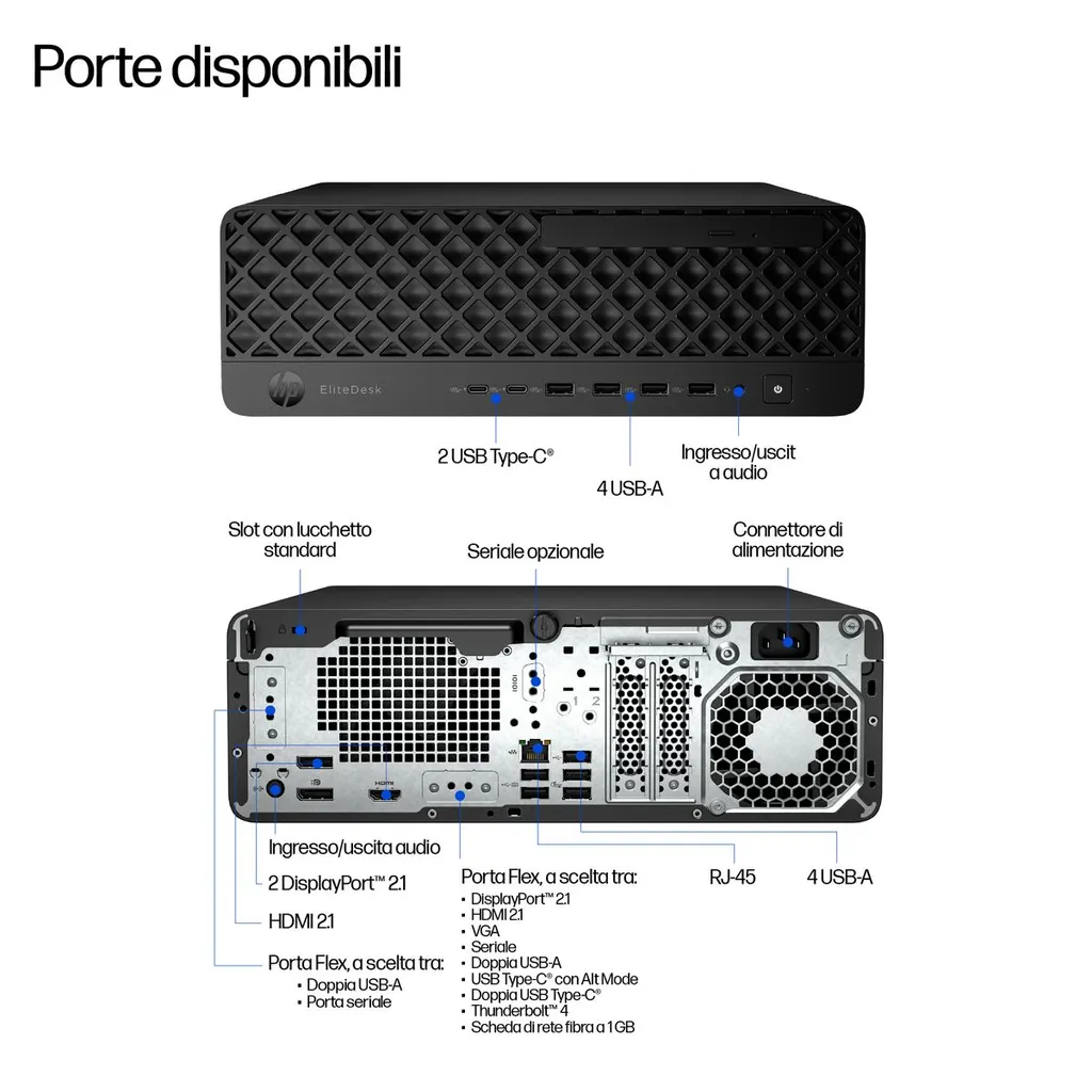 ELITE SFF 8 G1I ULTRA 7-265 32/1 W11P 4YW - immagine 3