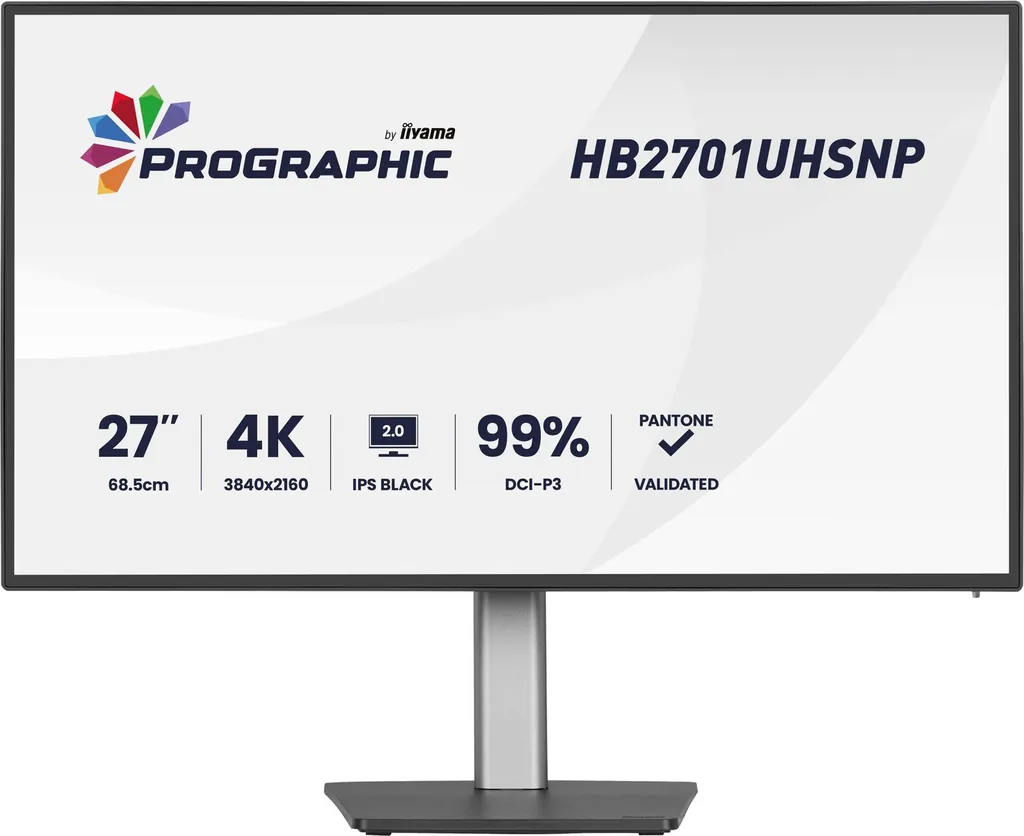 27 IPS 3840x2160 HDMI DP MULTIMED USB HUB