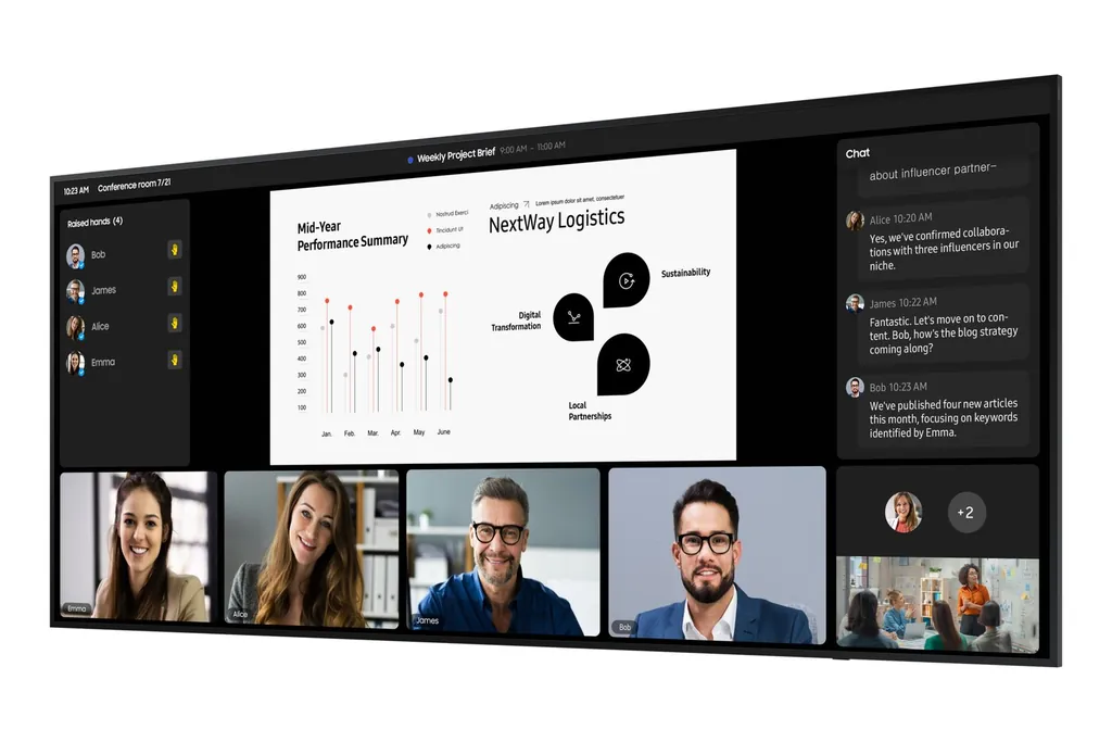 MONITOR SAMSUNG 105 Smart signage 5K - immagine 4