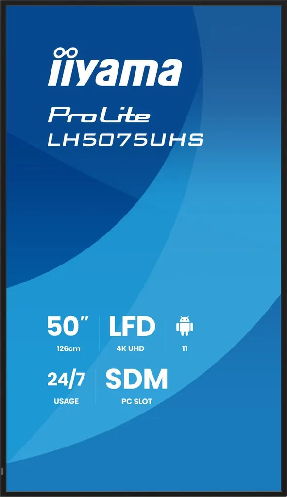 50 3840x2160 L/P HDMIx3 DP WIFI ANDROID 11 - immagine 3
