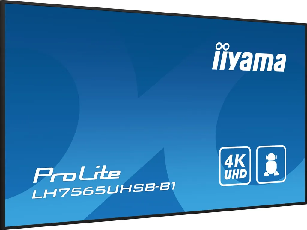 75 LCD UHD 800cd/m2 android wifi 24/7 hdmi dp - immagine 6