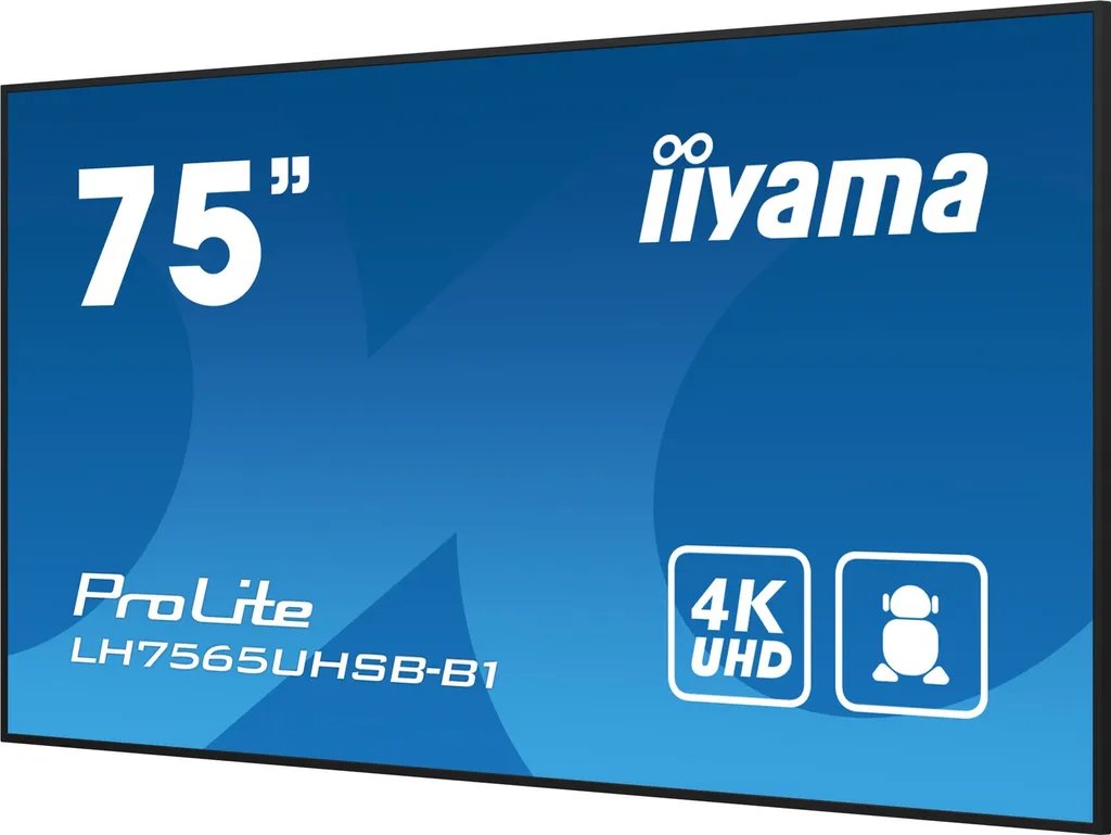 75 LCD UHD 800cd/m2 android wifi 24/7 hdmi dp - immagine 7