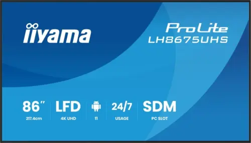 86  LCD UHD, SDM-L