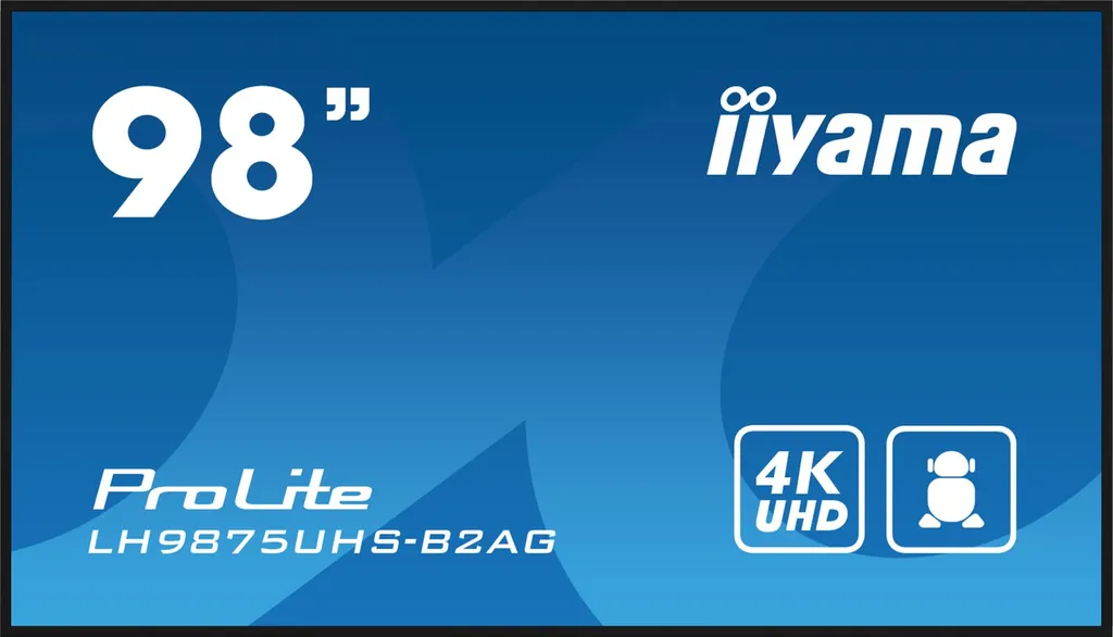 98 3840x2160, UHD IPS panel DVI-I (VGA), HDMI 3x