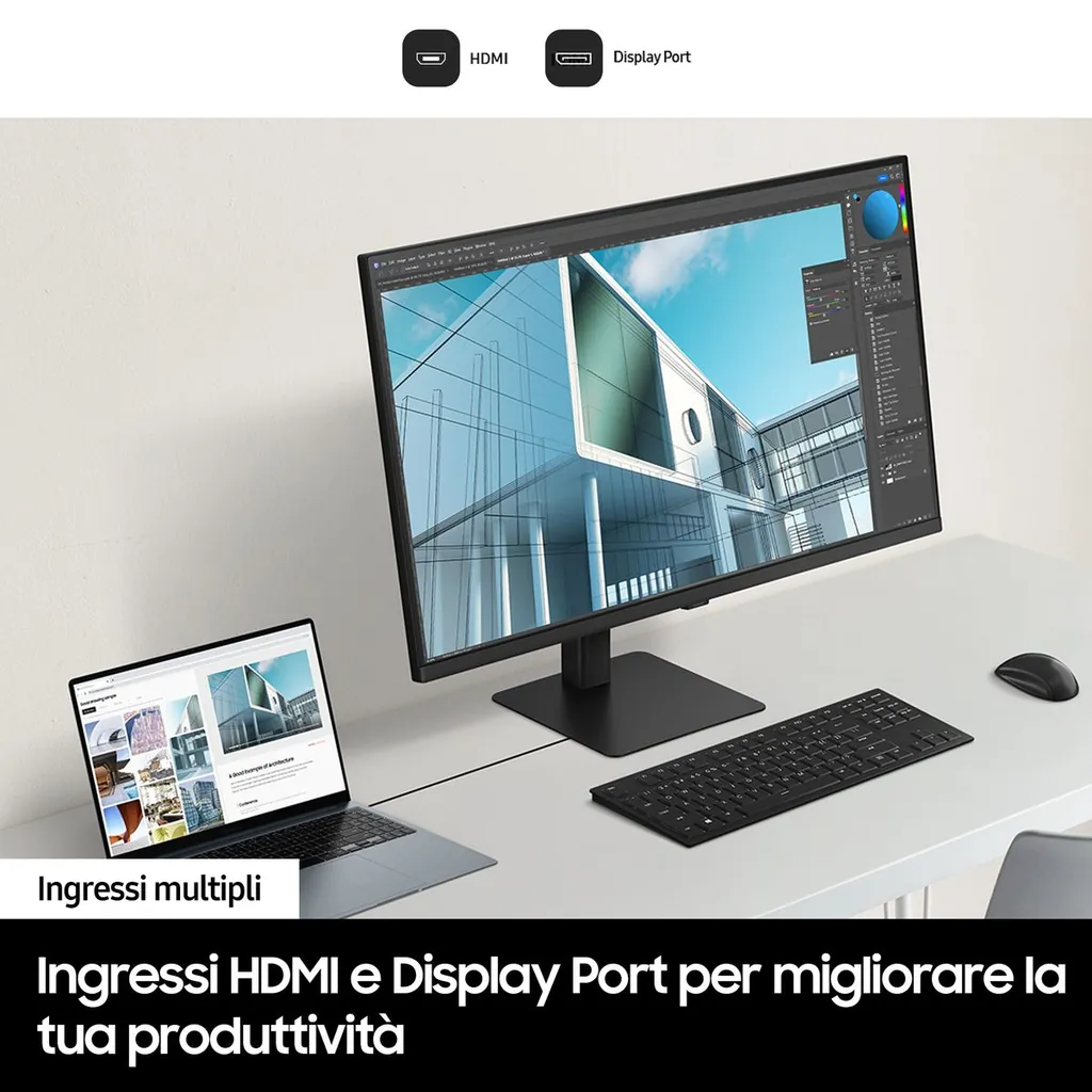 S32D700 | Monitor HRM, UHD, Flat - immagine 4