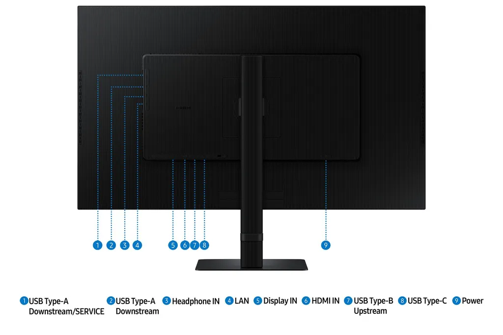 S32D80U|Monitor HRM,UHD,Docking con USB-C e LAN - immagine 17