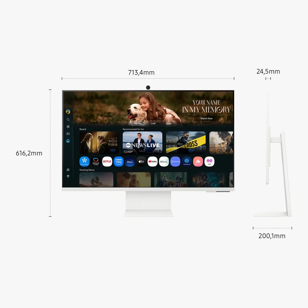 S32FM801 | Smart Monitor, UHD con USB-C - immagine 5