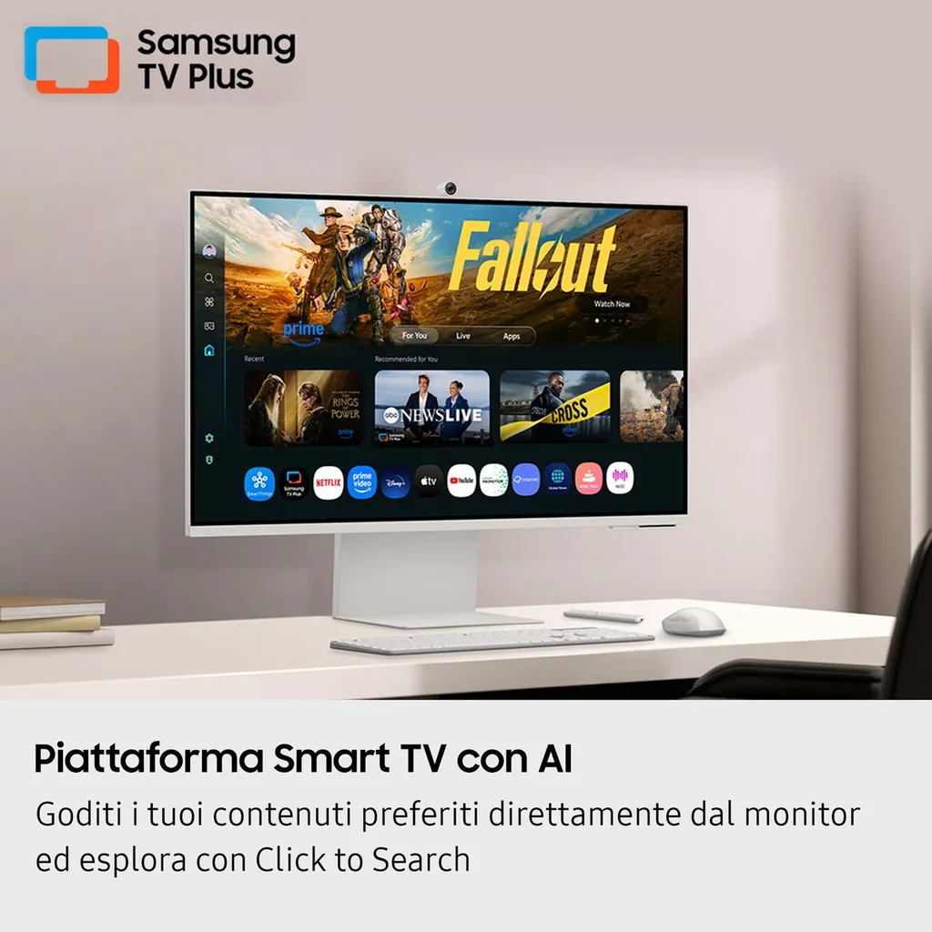 S32FM801 | Smart Monitor, UHD con USB-C - immagine 6
