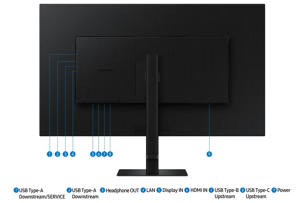 S37D80U|Monitor HRM,UHD,Docking con USB-C e Lan - immagine 16