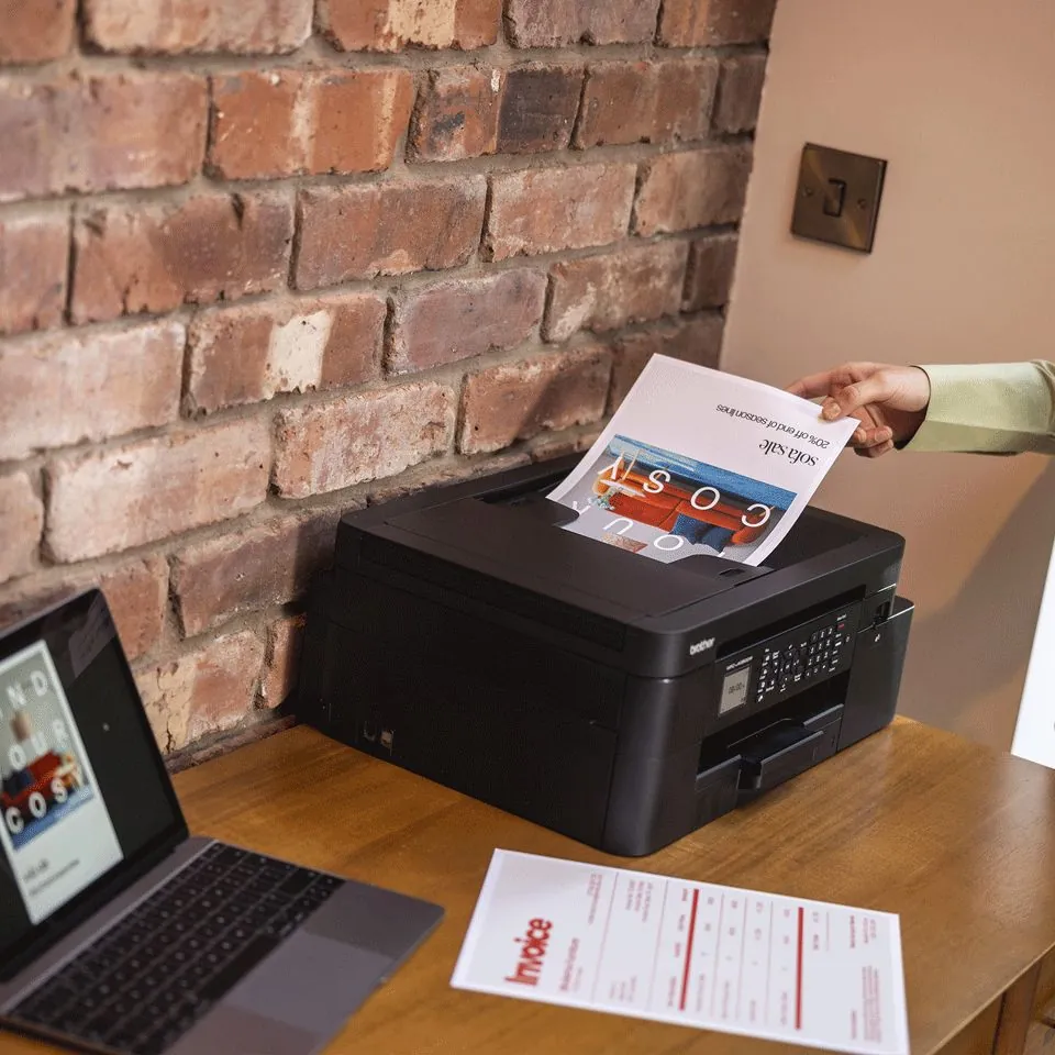 BROTHER MFCJ4350DWRE1 INKJET COLORI 3-in-1 20 ipm - immagine 5