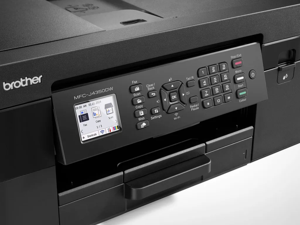 BROTHER MFCJ4350DWRE1 INKJET COLORI 3-in-1 20 ipm - immagine 7