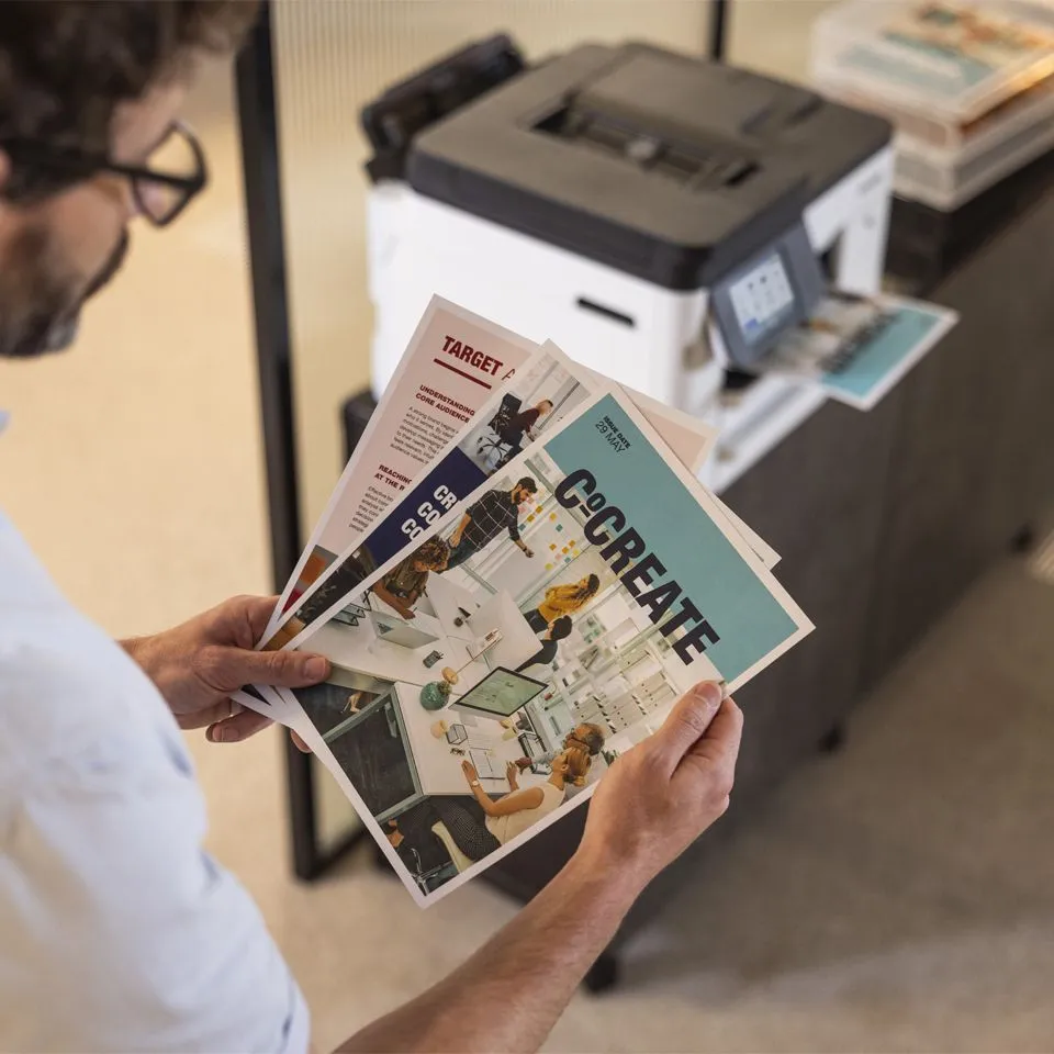MULTIFUNZIONE 4IN1 - INKJET A4 COLORE - 28IPM - immagine 5