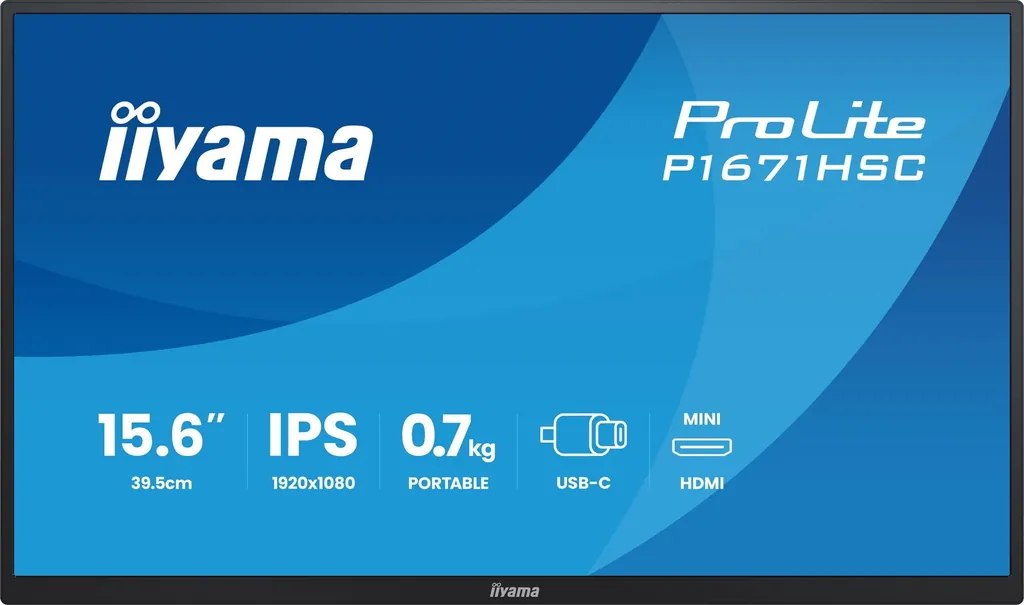 15,6 Portable USB-C monitor - immagine 2