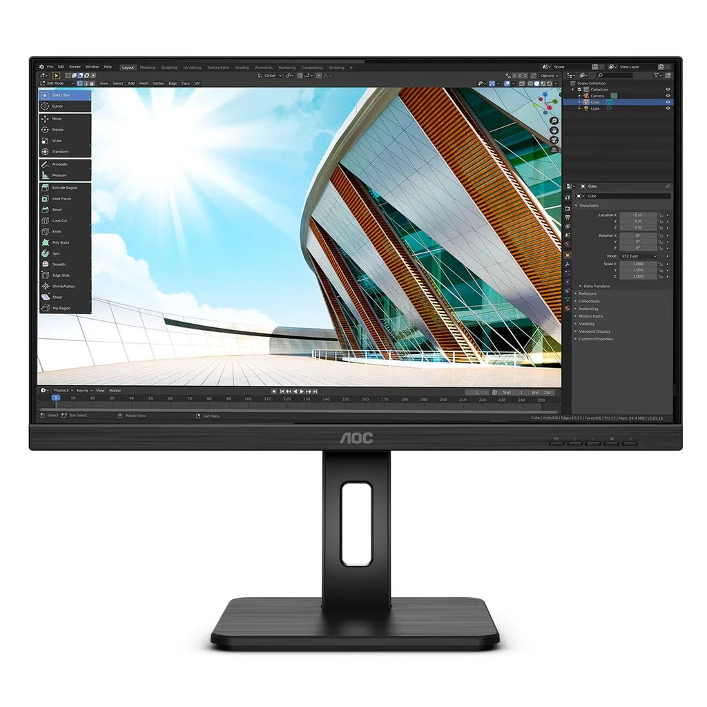 23,8 16.9 2560X1440 75HZ IPS HDMI DP MULTIMED - immagine 10
