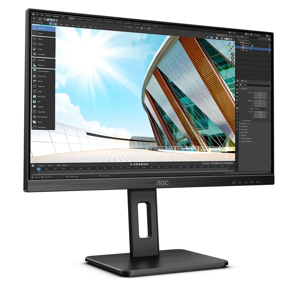 23,8 16.9 2560X1440 75HZ IPS HDMI DP MULTIMED - immagine 12