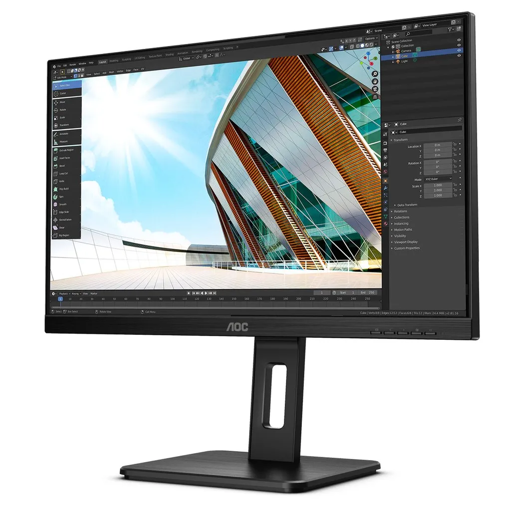 23,8 16.9 2560X1440 75HZ IPS HDMI DP MULTIMED - immagine 2