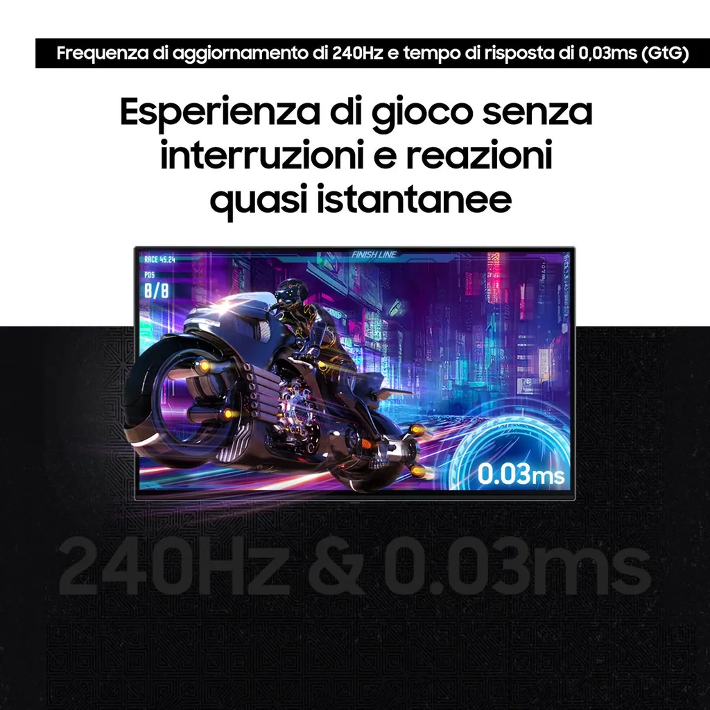 S32DG80S | Monitor Gaming, UHD, OLED, 240Hz - immagine 6