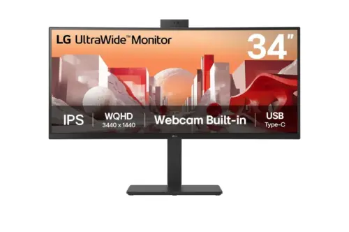 34 IPS BORDERLESS - CURVO - WEBCAM FHD